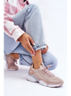 Sneakersy damskie z siatki na platformie do kostki wsuwane Big Star LL274A141 39 Nude (5900714637866) - obraz 4