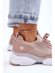 Sneakersy damskie z siatki na platformie do kostki wsuwane Big Star LL274A141 39 Nude (5900714637866) - obraz 7