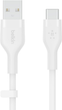 Кабель Belkin USB-A - USB-C Silicone 1 м White (CAB008BT1MWH) - зображення 2