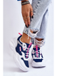 Buty sportowe damskie Big Star LL274375 38 Białe z niebieskim (5900714603717) - obraz 2