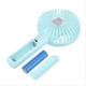 Вентилятор ручний акумуляторний Portable Fan Blue з підставкою та USB-зарядкою (54522B) - зображення 3
