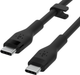 Кабель Belkin USB-C - USB-C 2.0 Silicone 2 м Black (CAB009BT2MBK) - зображення 4