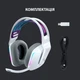 Навушники Logitech G733 Lightspeed Wireless RGB Gaming Headset White (981-000883) - зображення 8