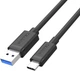 Кабель Unitek USB 3.1 type A - type C M-M 2 м Black (C14103BK-2M) - зображення 1