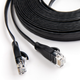 Patchcord Unitek Cat.6 UTP RJ-45 (8P8C) 0.5 m (C1811GBK) - obraz 3