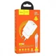 Зарядне мережеве HOCO N28 Founder (PD 20W) (1USB QC3.0 18W) Lightning-Type-C Білий - изображение 2
