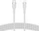 Kabel Belkin USB-C to LTG Braided Silicone 3 m Biały (CAA011BT3MWH) - obraz 5