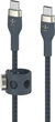 Кабель Belkin USB-C to USB-C 2.0 Braided Silicone 1 м Blue (CAB011BT1MBL) - изображение 2