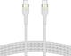 Kabel Belkin USB-C to USB-C 2.0 Braided Silicone 2 m Biały (CAB011BT2MWH) - obraz 5