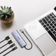 USB Hub Unitek uHUB 4-in-1 USB-C Hub with 2x USB-A, 2x USB-C, 5 Gbps (H1107Q) - obraz 5