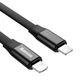 Кабель зарядки, синхронизации USB/Lightning + microUSB BASEUS CALMBJ-01 Two-in-one Portable Cable 2A Android/iOS Black - изображение 2