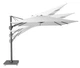Парасоля садова з підсвічуванням Challenger T² Glow 3x3 Anthracite Light grey PLATINUM - зображення 4