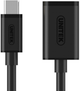 Подовжувач Unitek Y-C476BK USB-C - USB 0.2 м Black (Y-C476BK) - зображення 3