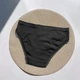Женские трусы Слипы Ouno 5921 в полосу, Чорные S/M - изображение 2