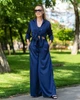 Женский костюм из шелка Армани рубашка и штаны Темно-синий Maybel 2XL 512 (2390_5) - изображение 6