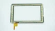 Тачскрин (сенсорне скло) FPC-TPC070072(DR1334)-00 7" 186×111/154×86, 12 pin, чорний - изображение 2