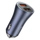 АЗП Baseus Golden Contactor Pro 40W 2USB + Cable Type-C 5A (1m) dark gray - изображение 3