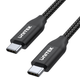 Кабель Unitek USB Type-C-USB Type-C PD 100W 2 м Black (C14059BK) - зображення 1