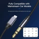 Кабель перехідник Mini-Jack 3.5 mm to Lightning 1.2M Аукс кабель Apple iPhone iPod iPad AUX Grey (120cm) - зображення 3