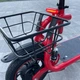 Электросамокат KUGOO С1 500W 11Ah красный, с сиденьем и усиленной корзиной - изображение 12