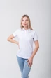Футболка поло женская TvoePolo однотонная CLASSIC XS Белая (830-02xs) - изображение 3