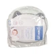 Подушка-подголовник New Life expert Memory Air+ Котик Белый/Серый 21 х 19 см - изображение 6