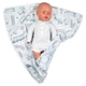 Пеленка муслиновая NL Baby Поезд Белый/Голубой 80 х 80 см - изображение 7