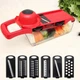 Мультислайсер з 6 насадками Mandoline Slicer - зображення 2