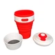 Чашка силіконова складна SILICON MAGIC CUP 350 мл Червона - изображение 2