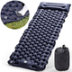 Надувний туристичний килимок каремат (188х58х6 см) Outdoor Sleeping Black - зображення 1