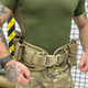 Разгрузочный быстросъемный Пояс с Подсумком в комплекте / РПС Cordura с системой Molle мультикам размер - изображение 1