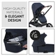 Коляска Hauck 2 в 1 Walk N Care (Dark Navy Blue) (16545-4) - изображение 9