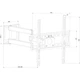 Кронштейн X-Digital STEEL SA345 Black - зображення 2