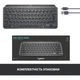 Клавиатура Logitech MX Keys Mini Wireless Illuminated UA Graphite (920-010498) - изображение 8