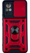 Чехол Camshield c кольцом-подставкой на Vivo V21 5G red - изображение 1