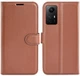 Чехол-книжка Lichee Book на Xiaomi Redmi Note 12S коричневый - изображение 1