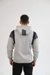 Олімпійка JOMA confort iii zip-up hoodie melange grey XL (102733.251) - зображення 2