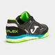 Футзалки JOMA top flex rebound 2301 black green fluor indoor 40.5 (TORS2301IN) - зображення 4