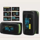 Медицинский пальчиковый пульсоксиметр Yonker Yongrow OLED + футляр, BLACK - изображение 3