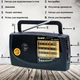 Радиоприемник KIPO 308-2.5W питание от сети 220V или от батареек R20*2 шт с телескопической антенной Черный - изображение 2