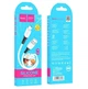 Кабель Hoco X82 Micro silicone charging data cable White - зображення 2