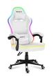Компьютерное геймерское кресло HUZARO Force 4.4 WHITE RGB - изображение 12