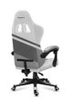 Ігрове крісло HUZARO FORCE 4.4 White Mesh Оббивка тканина Білий - зображення 6