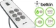 Сетевой фильтр-удлинитель Belkin 6 роз., 2xUSB 2.4A, 650 Дж, кабель 2м - изображение 2