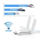 Двухдиапазонный Wi-Fi адаптер Pix-Link UAC03D 600M 2.4/5GHz White - изображение 2