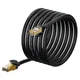 Патч корд сетевой кабель LAN RJ45 Baseus high Speed Seven types 10gigabit ethernet cable (5m, 10Gbps, САТ 7) - изображение 9