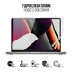 Гидрогелевая пленка ArmorStandart для MacBook Pro 14 M3 / M2 / M1 (A2442 / A2779) 2021 / 2023 (ARM65818) Transparent - изображение 2