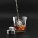 Подарунковий набір 4шт Бокали Sterling + каміння для віскі темна Original + Коробка дерев'яна - зображення 8