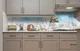 Кухонный фартук Скинали Мраморный город (виниловая наклейка для кухни ПВХ пленка ) скульптуры Голубой 60х200 см - изображение 5