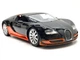 Машина на радіокеруванні Bugatti Veyron інерційна масштаб 1:12 Чорна з помаранчевим (M 4915) - зображення 6